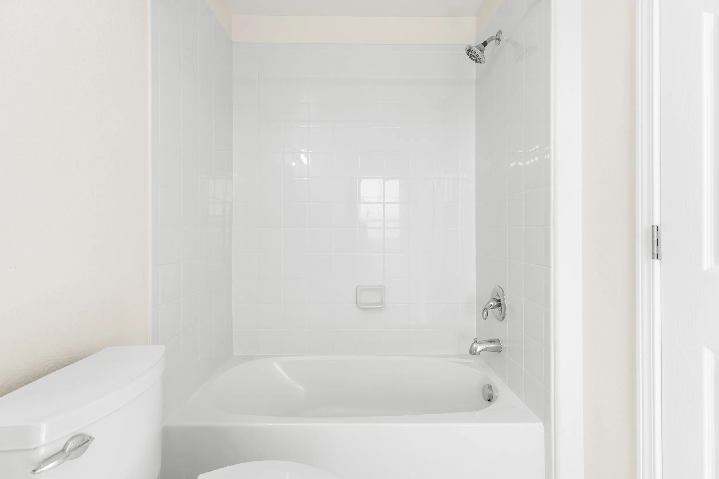 Bright bedroom space